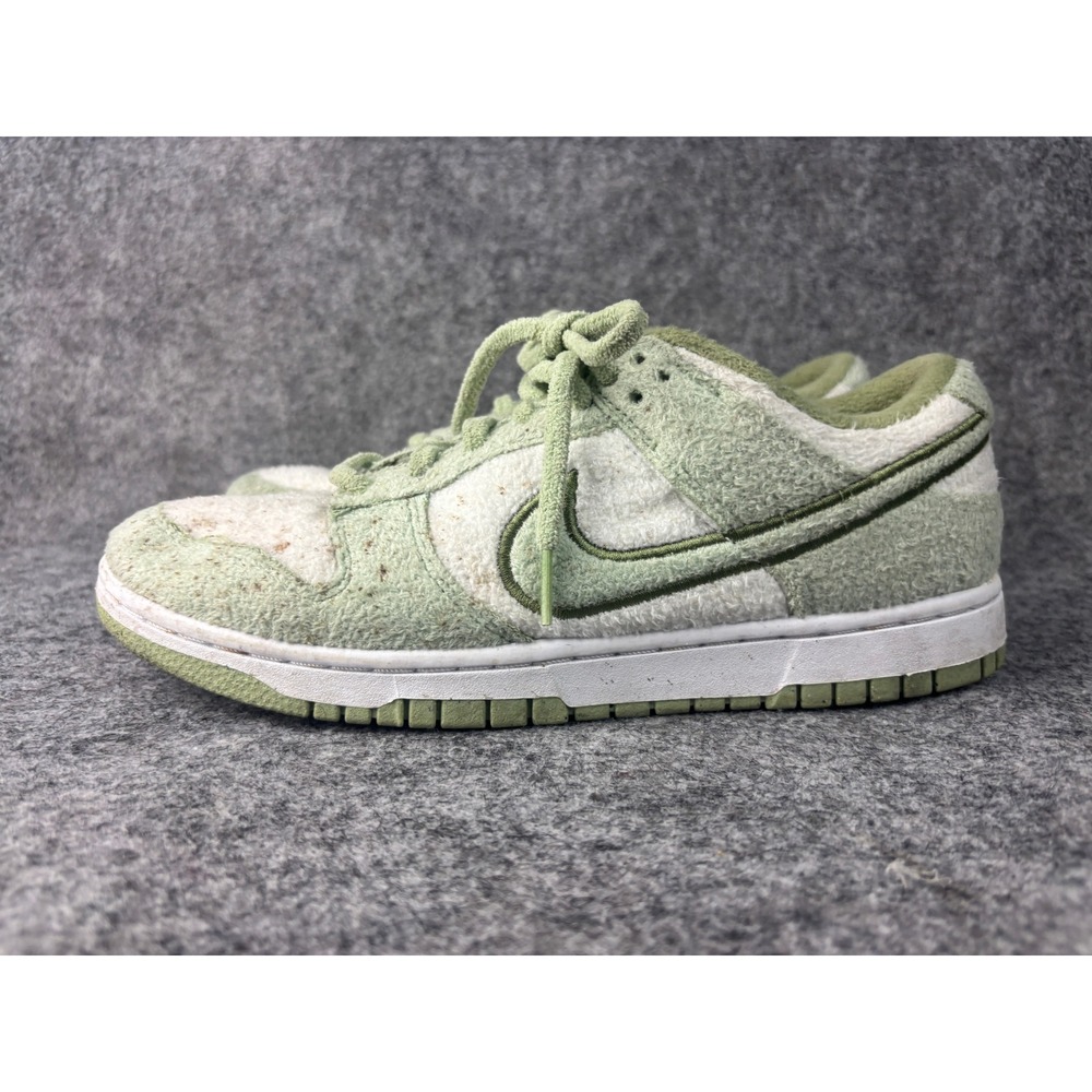 Nike Dunk‎ Low Next Nature Womens Size 10 Green Honeydew Fleece DQ7579-300